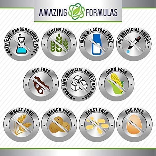 Amazing Formulas L-Tryptophan 1000mg 60 Tablets Supplement | Non-GMO | Gluten Free | Made in USA