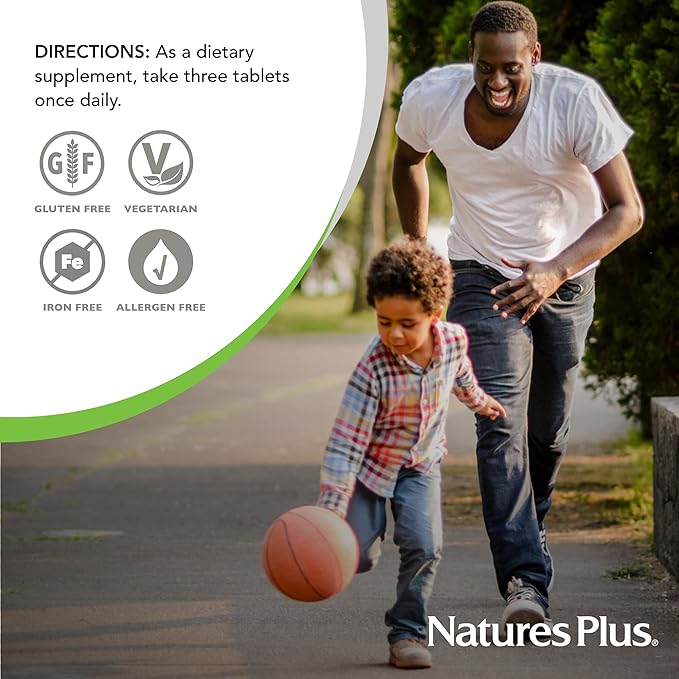 Natures Plus Source of Life NO-Iron TAB 180