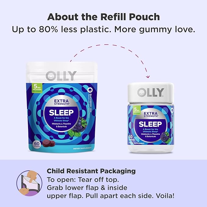OLLY Extra Strength Sleep - 60ct Pouch