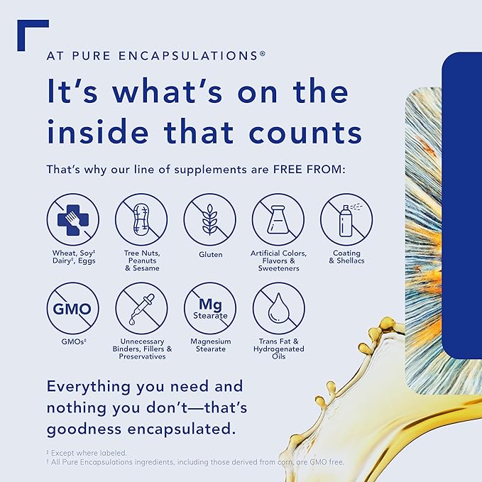 Pure Encapsulations Best-Rest Formula - Supports Restful Sleep - for Relaxation - Restful Sleep Supplement - Non-GMO & Vegan - 60 Capsules