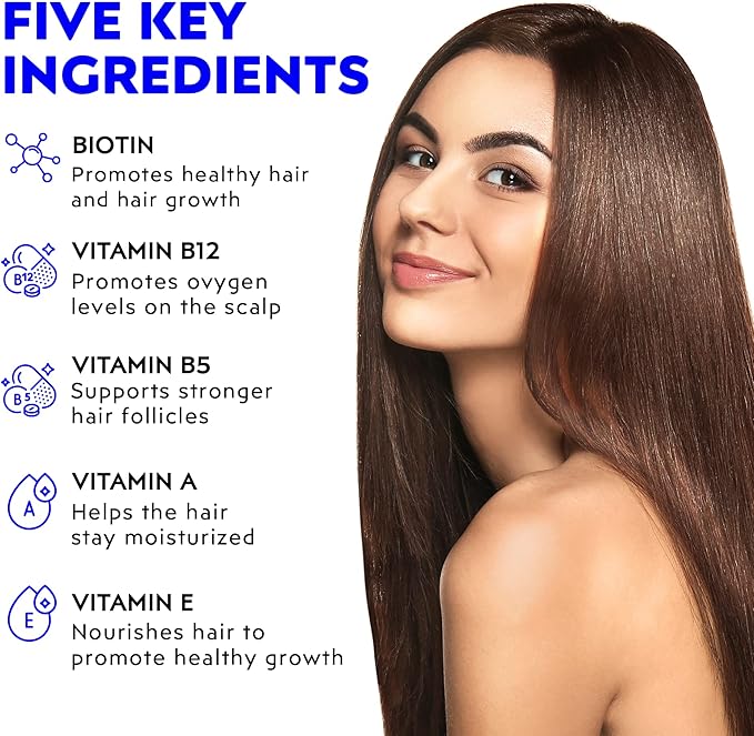 Elon Biotin Gummies (120 Count) – 5000 MCG Biotin Vitamins for Hair Skin and Nails - Cherry Biotin Chewable Vitamins to Nourish, Moisturize & Support Hair Growth – Hair Gummies for All Hair Types