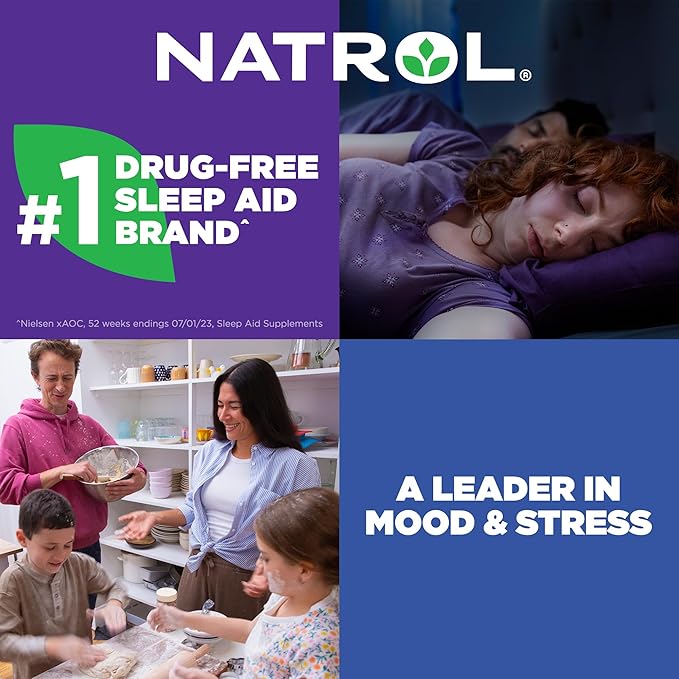 Natrol Mood & Stress DHEA 25mg With Calcium, Dietary Supplement for Balance of Certain Hormone Level and Mood Support, 180 Tablets, 180 Day Supply