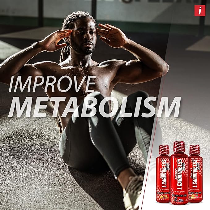 iSatori L-Carnitine LS3 1500, Liquid L-Carnitine with Acetyl L-Carnitine, L-Carnitine L-Tartrate, Stimulant Free Energy, No Calories, Sugar, Gluten, Keto-Friendly, Mixed Berry Flavor (32 Servings)